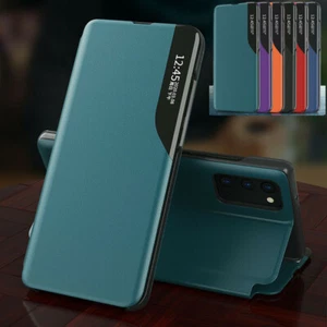 For Samsung Galaxy S24 Ultra S23 S22 S21 A54 A34 Leather Flip Bumper Case Cover - Picture 1 of 18