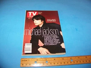 Michael Jackson Interview / Late-Night Comedy / John C. McGinley TV Guide 2001 - Picture 1 of 3