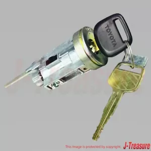 TOYOTA LAND CRUISER FZJ80 91-98 Genuine Ignition Switch Lock Cylinder & Key Set - Picture 1 of 4