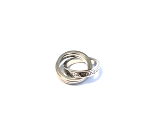 Verschlungener Silberring Franco Pianegonda Ring 925er Silber Damen Gr. 54  - Bild 1 von 5