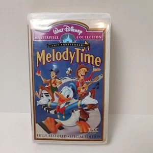 Disney Melody Time VHS 1998 50th Anniversary Fully Restored Special Edition - Picture 1 of 5