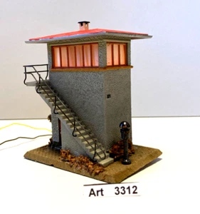 Faller B-121.1 H0 casette attuatrici, illuminazione, marca rossa Faller, 1954-58,1:87 - Foto 1 di 9