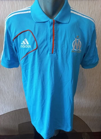 Adidas Olympique de Marseille 2012 polo shirt (Size M) Cover