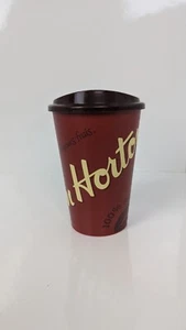 Tim Hortons 2017 12oz Reusable Travel Coffee Cup with lid - Picture 1 of 8