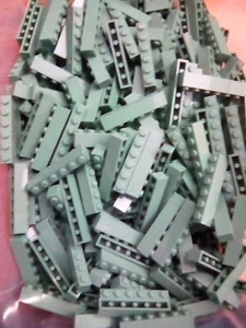 Lego Ladrillo Verde Arena 1X6 a Granel Lote de 10 Piezas Lote a Granel NUEVO - Imagen 1 de 1