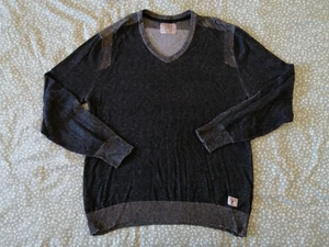 Guess Herren Pullover, Gr. L, Grau, Viskose, Baumwolle, Wolle - Bild 1 von 4