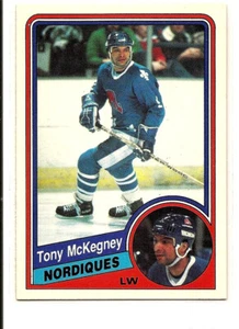 Tony McKegney 1984 O Pee Chee #283 NM/MT Quebec Nordiques Hockeykarte - Bild 1 von 2