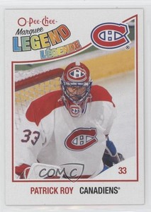 2010-11 O-Pee-Chee Marquee Legends Patrick Roy #594 HOF