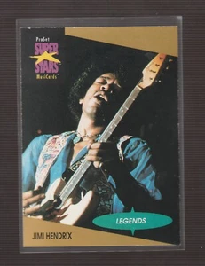 JIMI HENDRIX 1991 Pro Set Super Stars MusiCards #10 - Picture 1 of 2