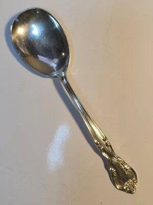 Cuchara sopa crema plata esterlina American Classic by Easterling 6 1/4" 35 gramos Foto 1 de 3