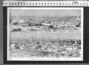 G792 / GRAVUR / PANORAMABLICK VON DIARBEKIR - Bild 1 von 1