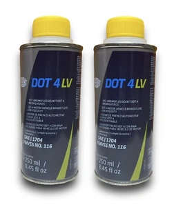 Pentosin (2) DOT 4 LV Motor Vehicle Brake Fluid Low Viscosity 8.45 Oz Fast Ship - Picture 1 of 9