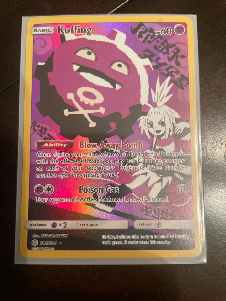 Koffing (Secret) 243/236 Sm-Cosmic Eclipse Holo - Image 1 of 1