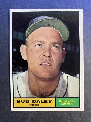1961 Topps Baseball Bud Daley Kansas City Athletics Card #422 - Image 1 of 2