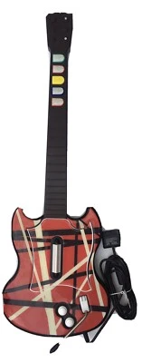 Guitar Hero Eddie Van Halen Red Octane Guitar Controller Model PSLGH Playstation - Image 1 of 4