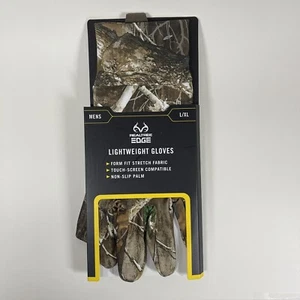 RealTree Edge • Men's Size L/XL Lightweight Gloves • Touch Screen Compatible NEW - Picture 1 of 6