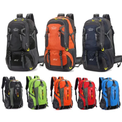 HUNTVP 40L 60L Rucksack Wasserdicht Wanderrucksack Reise Sport Trekkingrucksack