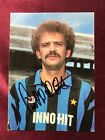 Autografo originale HERBERT PROHASKA-FC Inter-Naz.AUSTRIA-CdM 82/86/98-Roma-AK