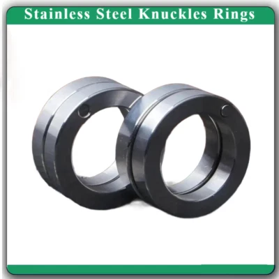 Set For Men Jewelry Stainless Steel Knuckles Rings Rotatable Foldable Ring - Image 1 of 4