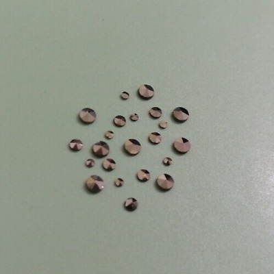 20 Mixed Size Loose Round Marcasite Stones 1mm, 1.5mm And 2mm. Jewellery Repairs • 4.50£