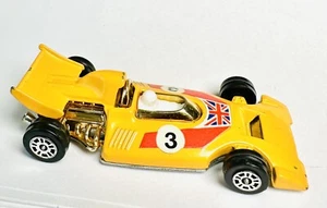 Vintage Corgi Juniors Formula 1 Racer #3 Yellow 1973 Made in Great Britain 1/64 - Picture 1 of 6