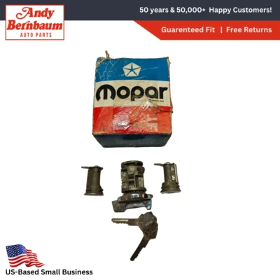 1973-1977 Dodge Plymouth Chrysler Door & Ignition Lock Package NOS 3695555 - Image 1 of 4