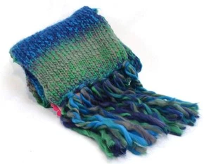 Invierno SO Bufandas para mujer Gris Azul Verde Púrpura Flecos Chal Silenciador Bufanda NUEVA - Imagen 1 de 3