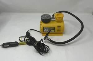 Central Pneumatic 250 PSI Mini Portable 12v Air Compressor Plug In Your Car - Picture 1 of 7