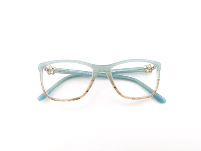 Solo monturas para gafas Bvlgari, 4073-B 5266, 52-16-140, azules, hechas en Italia Foto 1 de 4