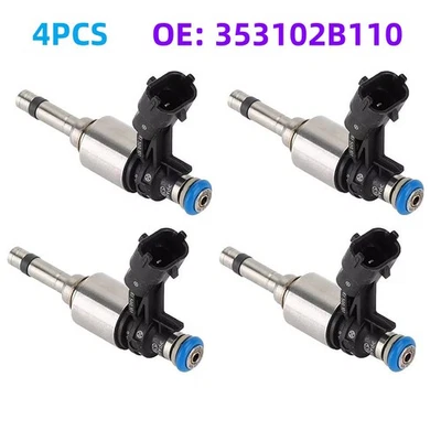 4x Inyector de combustible 2012-18 para Hyundai Veloster para Kia Rio Soul 1,6 L 353102B110 Foto 1 de 4