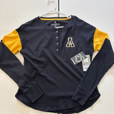 NWT Women's Small Colosseum Appalachian State Mountaineers Long Sleeve Shirt - Image 1 of 4