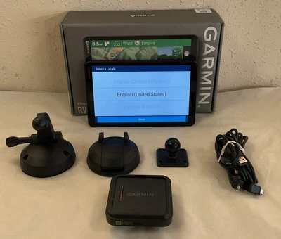 Garmin RV 890 MT-S 8 inch GPS Navigator for RVs and Campers  - Image 1 of 4