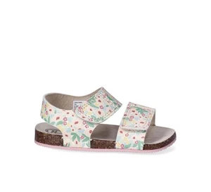 Wonder Nation Baby Girl Double Ban Footbed Sandals Size 6 Baby Girl - Picture 1 of 5