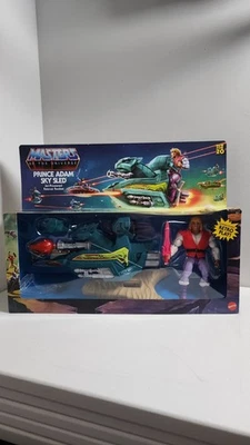 Masters of the Universe Origins Prince Adam con trineo aéreo nuevo sin usar, en caja sin abrir como nuevo Foto 1 de 2