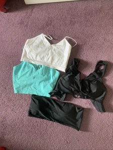Ladies Size L Swim Top And Bra Top Bundles Mix - Picture 1 of 10