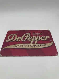 12x8 Dr Doctor Pepper Metall Blechschild Soda Pop Reproduktion, schneller Versand - Bild 1 von 2