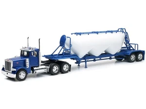 2023 Peterbilt 379 Truck Diecast Model with Pneumatic Tanker Trailer 1/32 New... - Picture 1 of 3