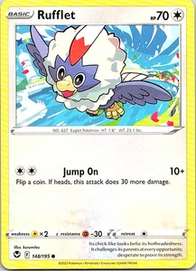 Rufflet Common SWSH12: Silver Tempest 148/195 NM - Picture 1 of 2