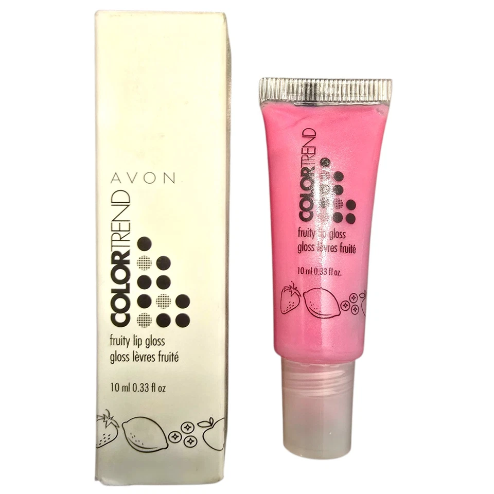 Brillo de labios afrutado rosa Avon Color Trend nuevo en caja Y2k 2009 Foto 1 de 1