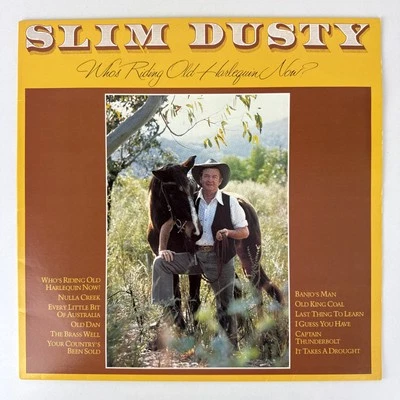 SLIM DUSTY Whos Riding Old Harlequin Now? - LP Vinyl Record - image 1 of 4