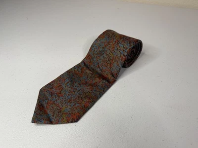 Corbata Henry A La Pensee Multicolor Hecha en Francia Foto 1 de 3