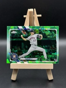 2021 Topps Chrome Update Sapphire Edition Green /50 Tyler Ivey #US274 Rookie RC - Picture 1 of 2