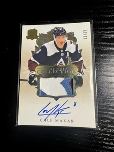23-24 Cup Cale Makar 12/25 3 Colour Patch Auto NHL Collections Rare - Picture 1 of 5