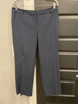 J. JILL синий легкий работы карьеры прямой широкие брюки размер 10 🔥 - Изображение 1 из 4