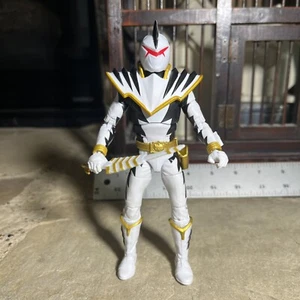 Power Rangers Lightning Collection Dino Thunder White Ranger Action Figure Trent - Picture 1 of 21