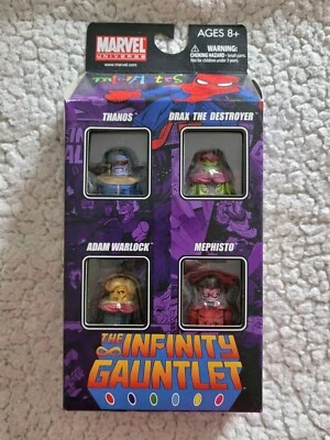 Marvel Minimates El Guantelete Infinito Caja Set Paquete de 4 Envío/S GRATIS en paquete Foto 1 de 2