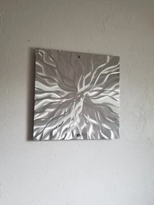 Metal Wall Art Panel Modern hanging wall Sculpture home Decor wall art painting - Picture 1 of 3