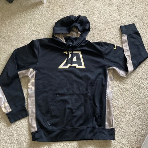 Nike Army Black Knights Hoodie Mens Med Sweatshirt Sweater West Point Therma Fit Cover