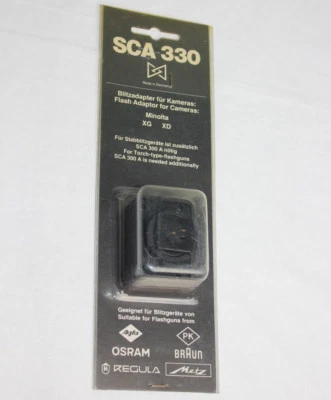 Metz SCA 330 Flash Adapter for Minolta XG XD New - Image 1 of 2