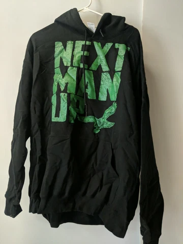 NFL PHILADELPHIA EAGLES Black Hoodie next man up size XL ~ bag361 Cover